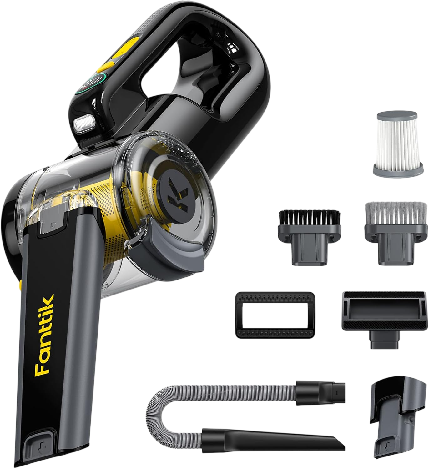 Fold V10 APEX Pivot Cordless Car Vacuum by Fanttik Vacuum